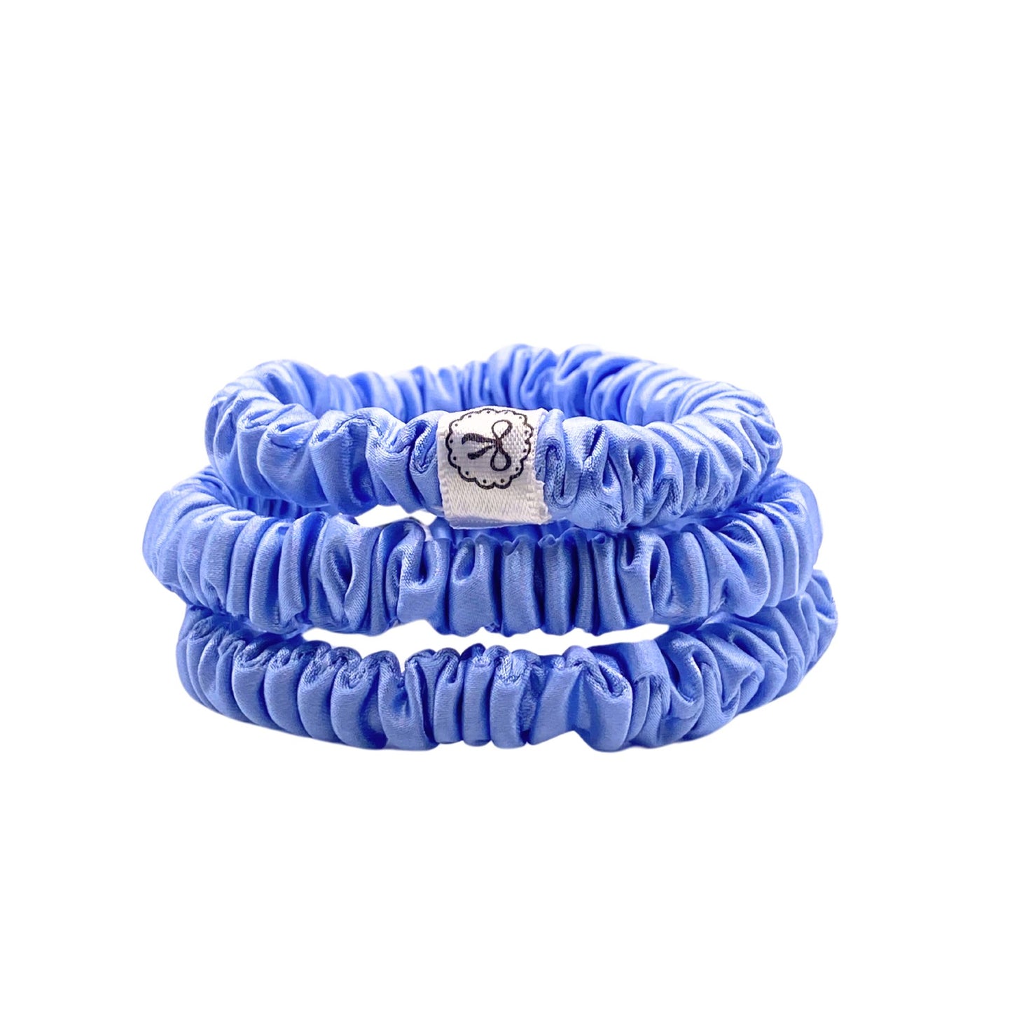 Silk Scrunchies Slim | 3er Set