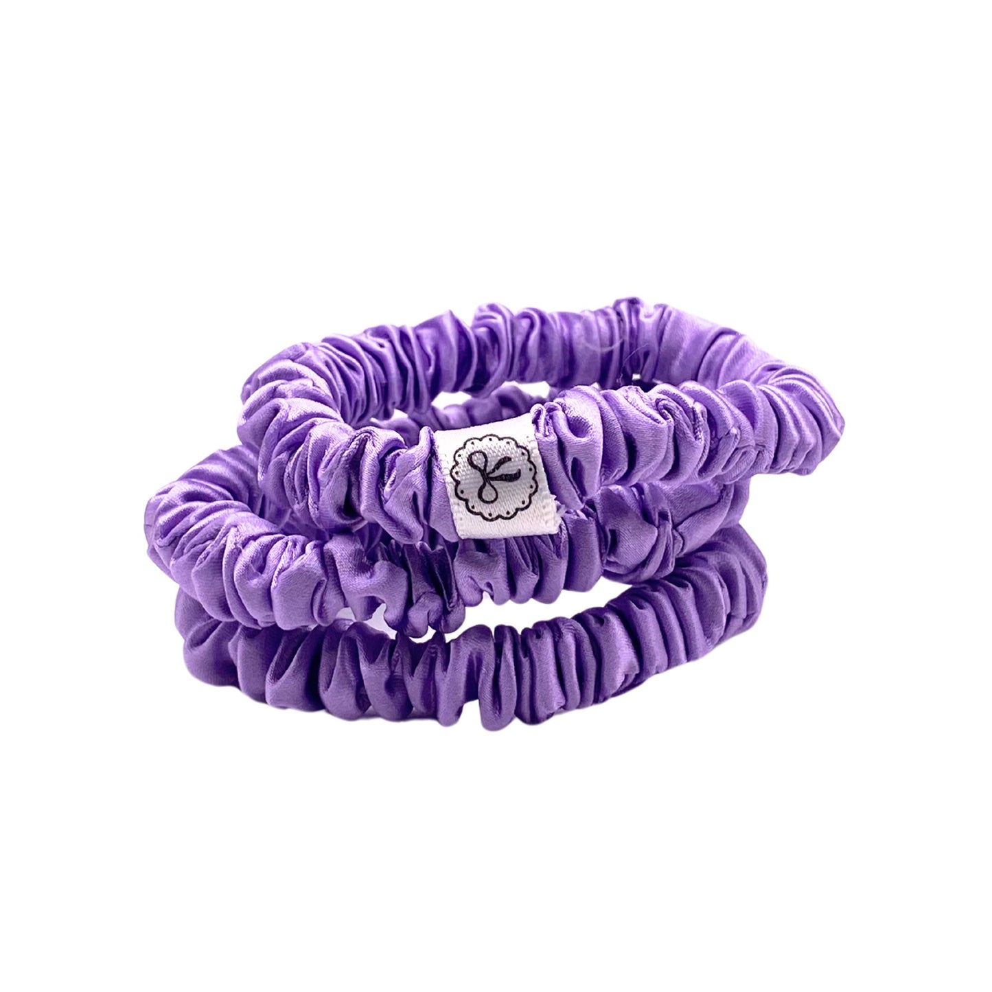 Silk Scrunchies Slim | 3er Set