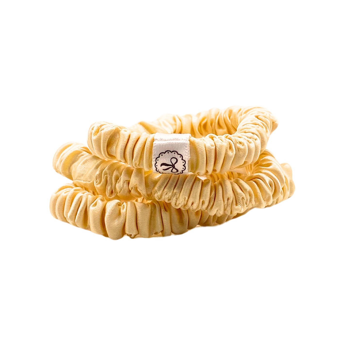 Silk Scrunchies Slim | 3er Set