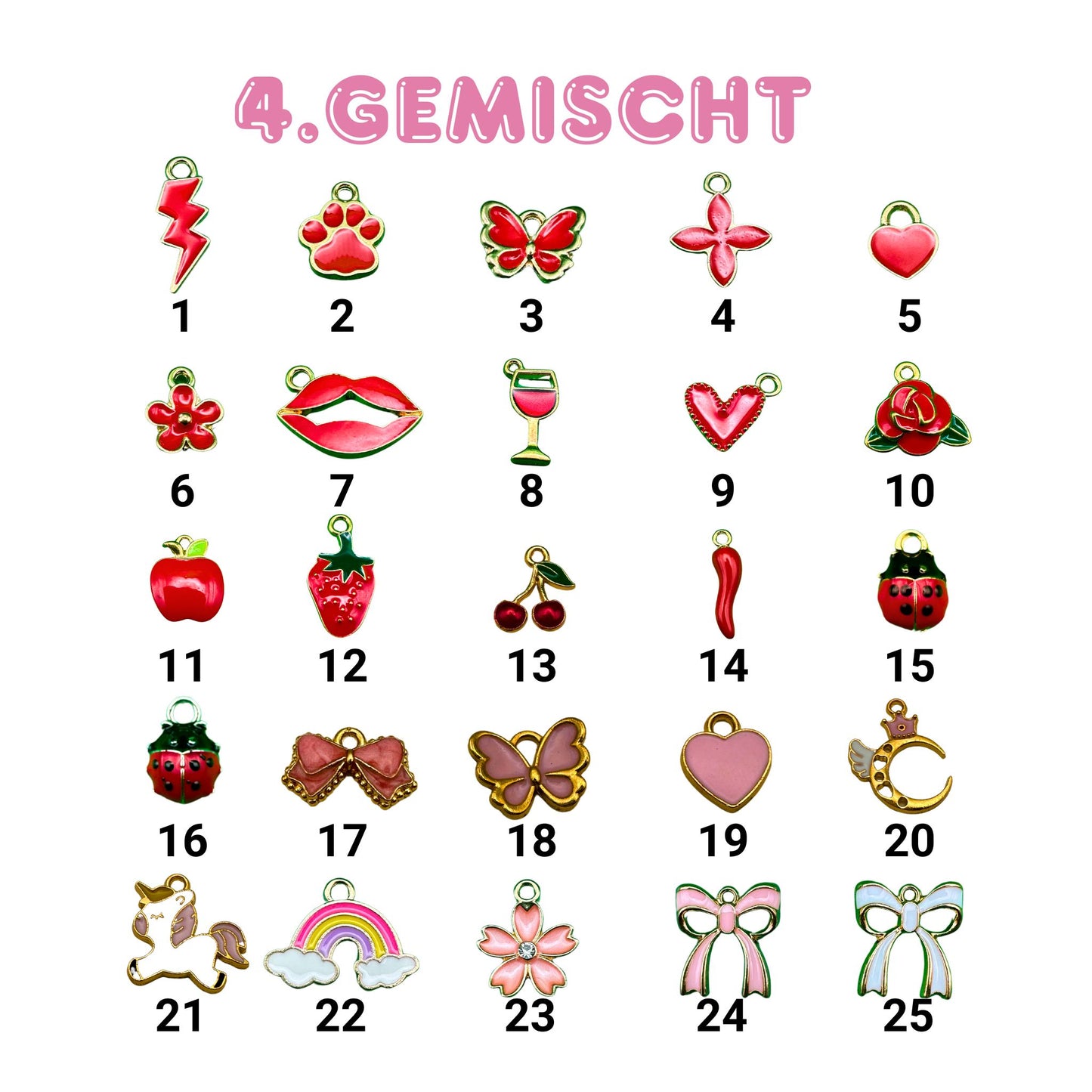 Gemischte Charms