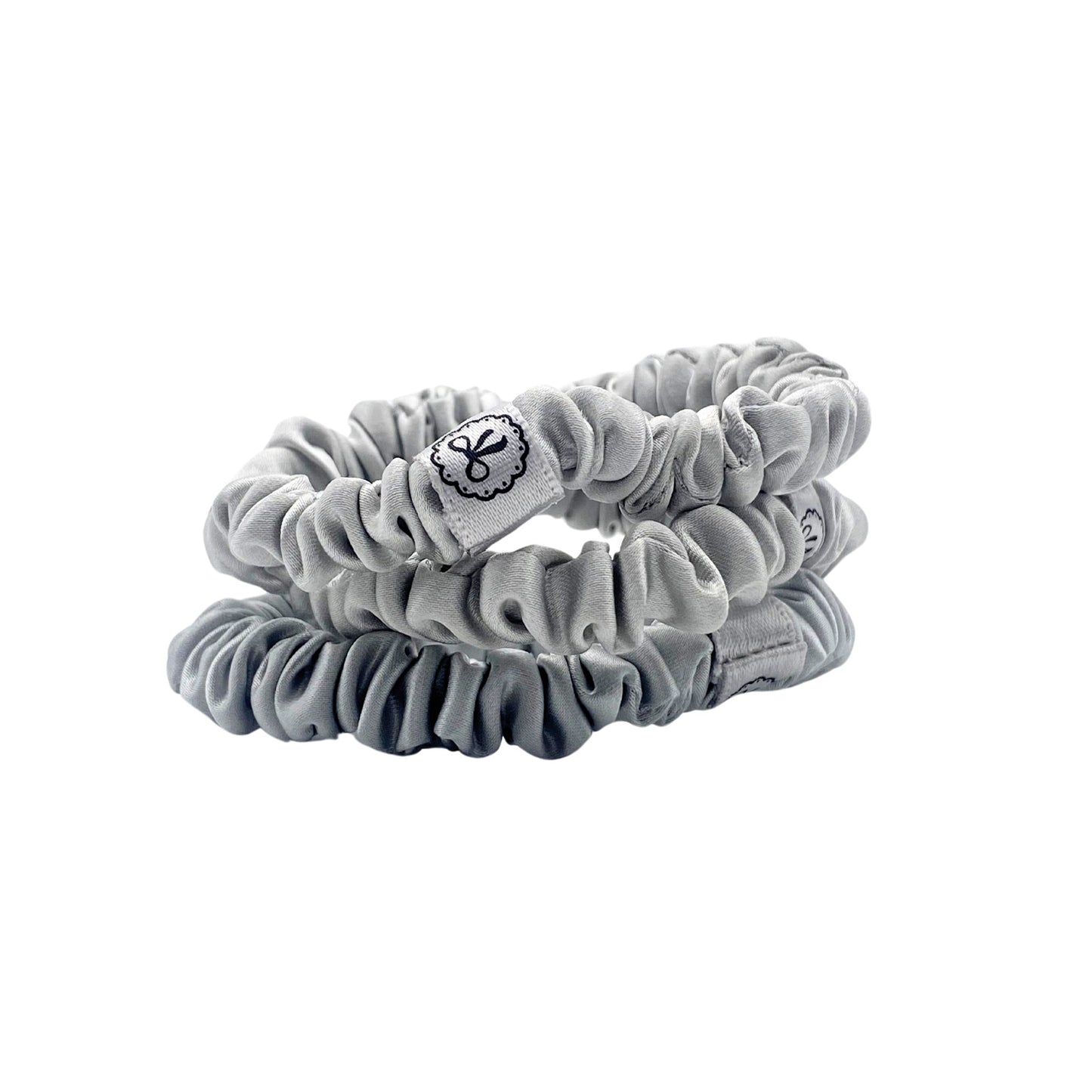 Silk Scrunchies Slim | 3er Set