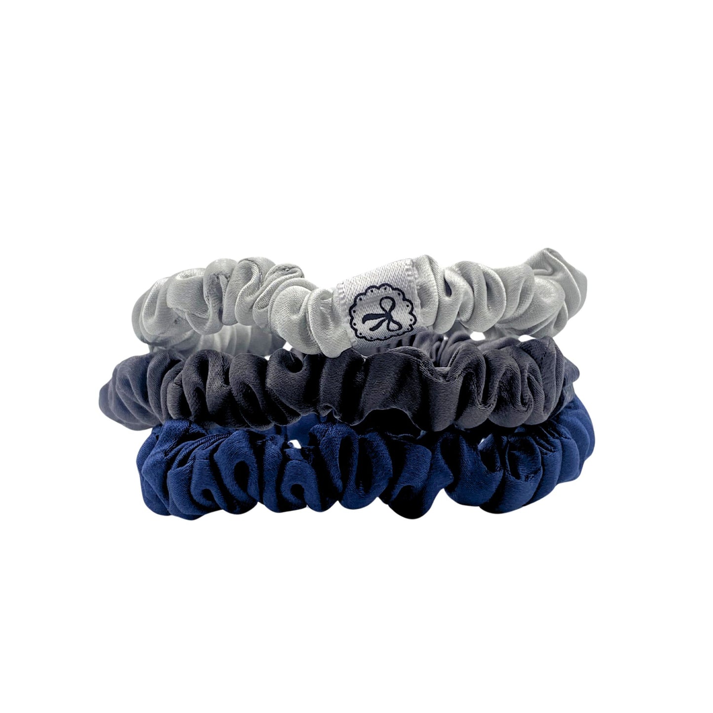 Silk Scrunchies Slim | 3er Set