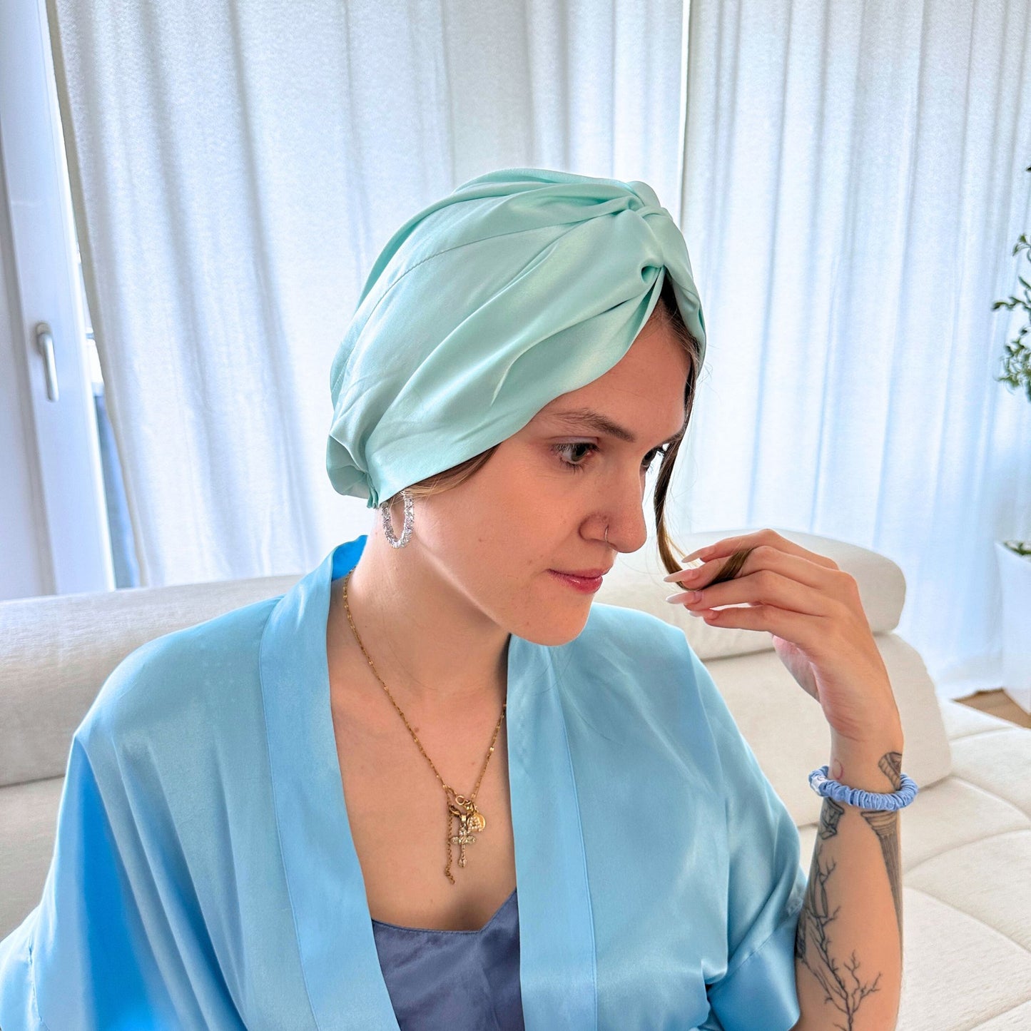 Silk Beanie | Seidenhaube