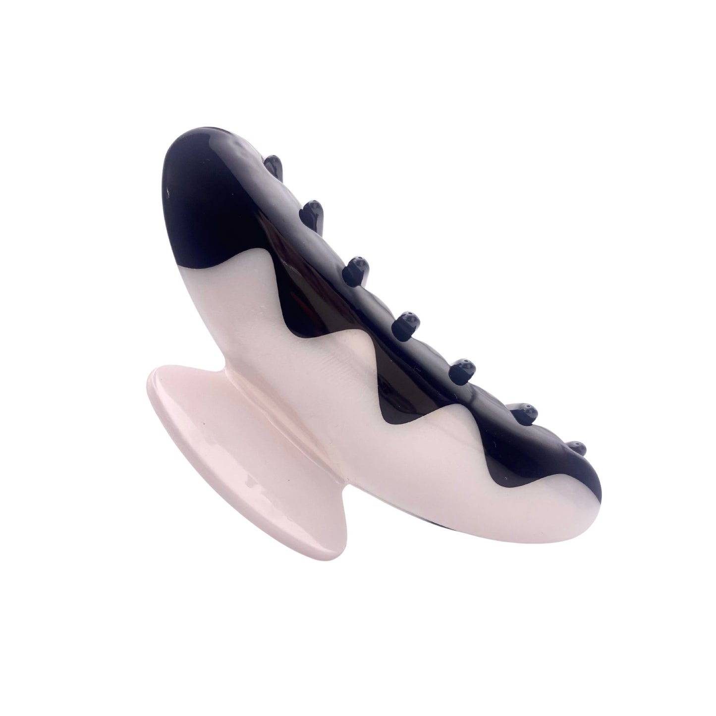 Haarklammer Haarspange Sponky Schweiz 2-Tone Black Bild 5