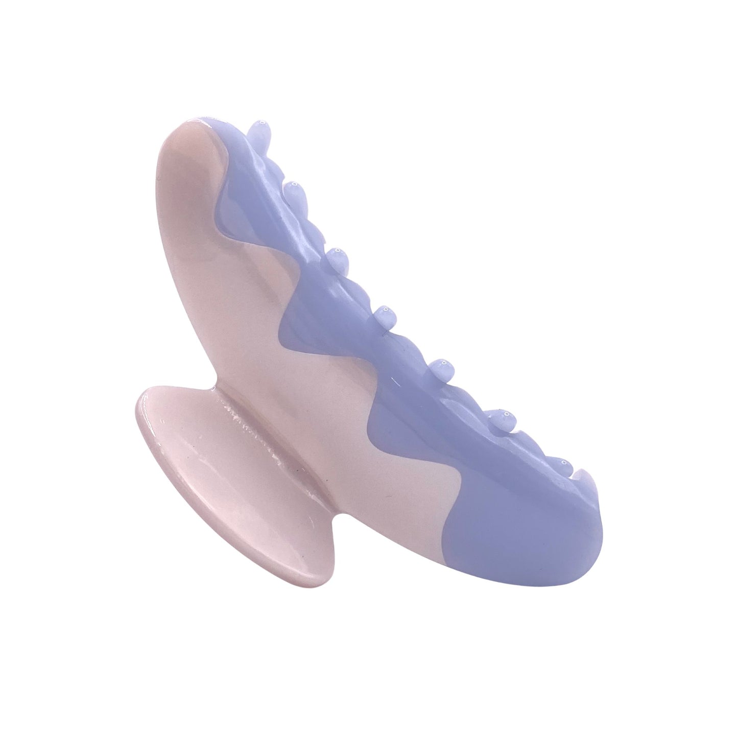 Haarklammer Haarspange Sponky Schweiz 2-Tone Blue Bild 4