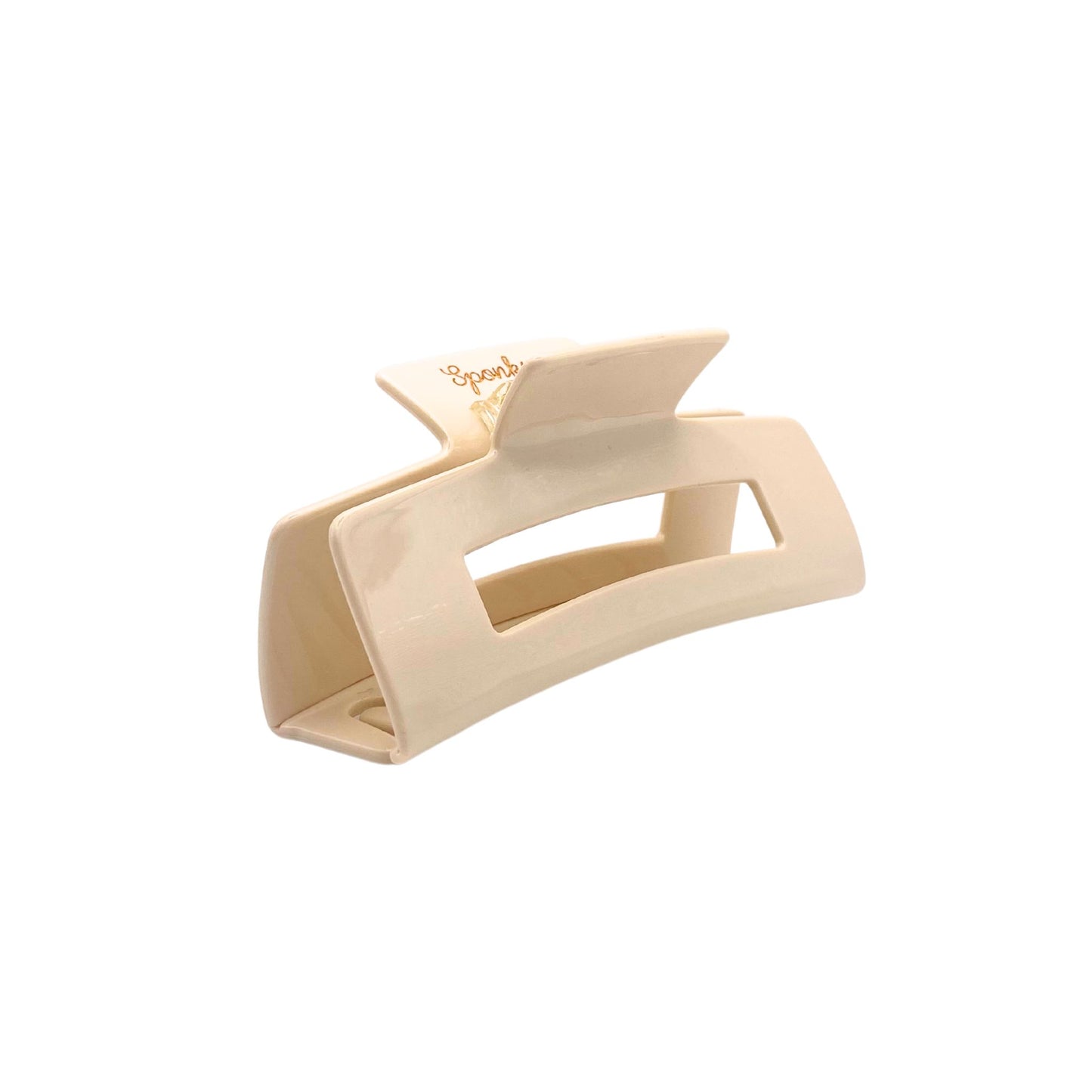 Haarklammer Edgy Midi Beige Cream Sponky
