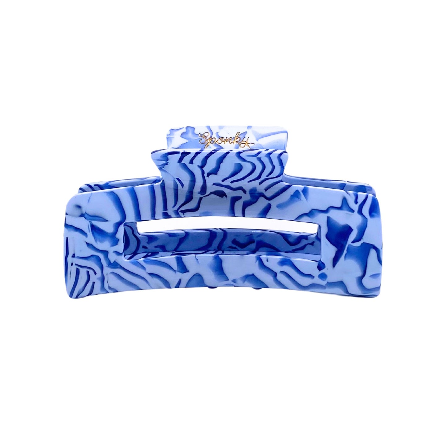 Haarklammer Edgy Midi Vanda Babyblau Blau Sponky