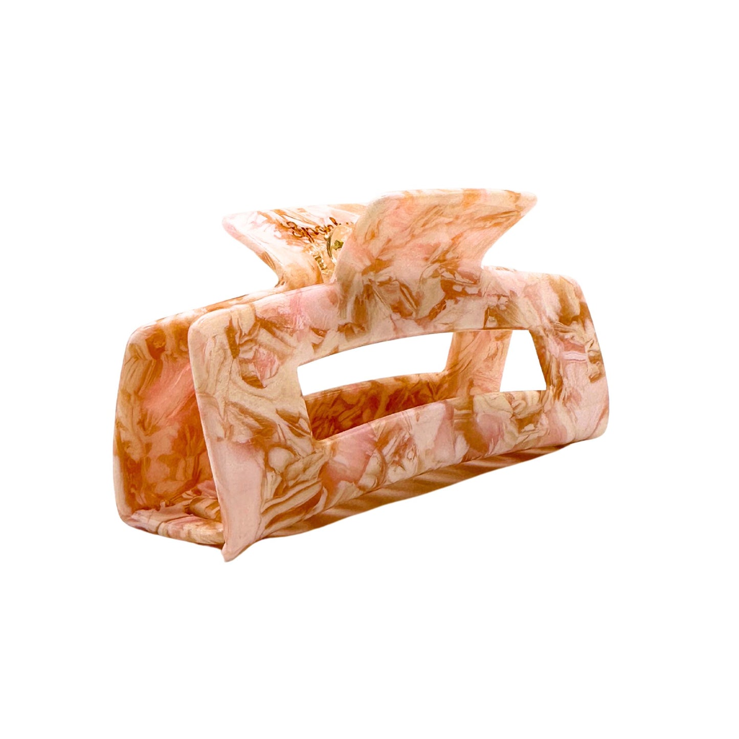 Haarklammer Weiss Rosa Sponky Weihnachten