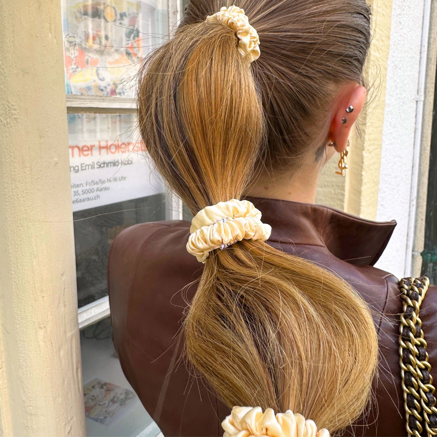 Silk Scrunchies Slim | 3er Set