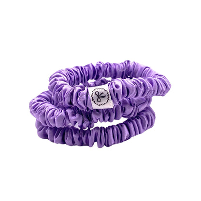 Silk Scrunchies Slim | 3er Set