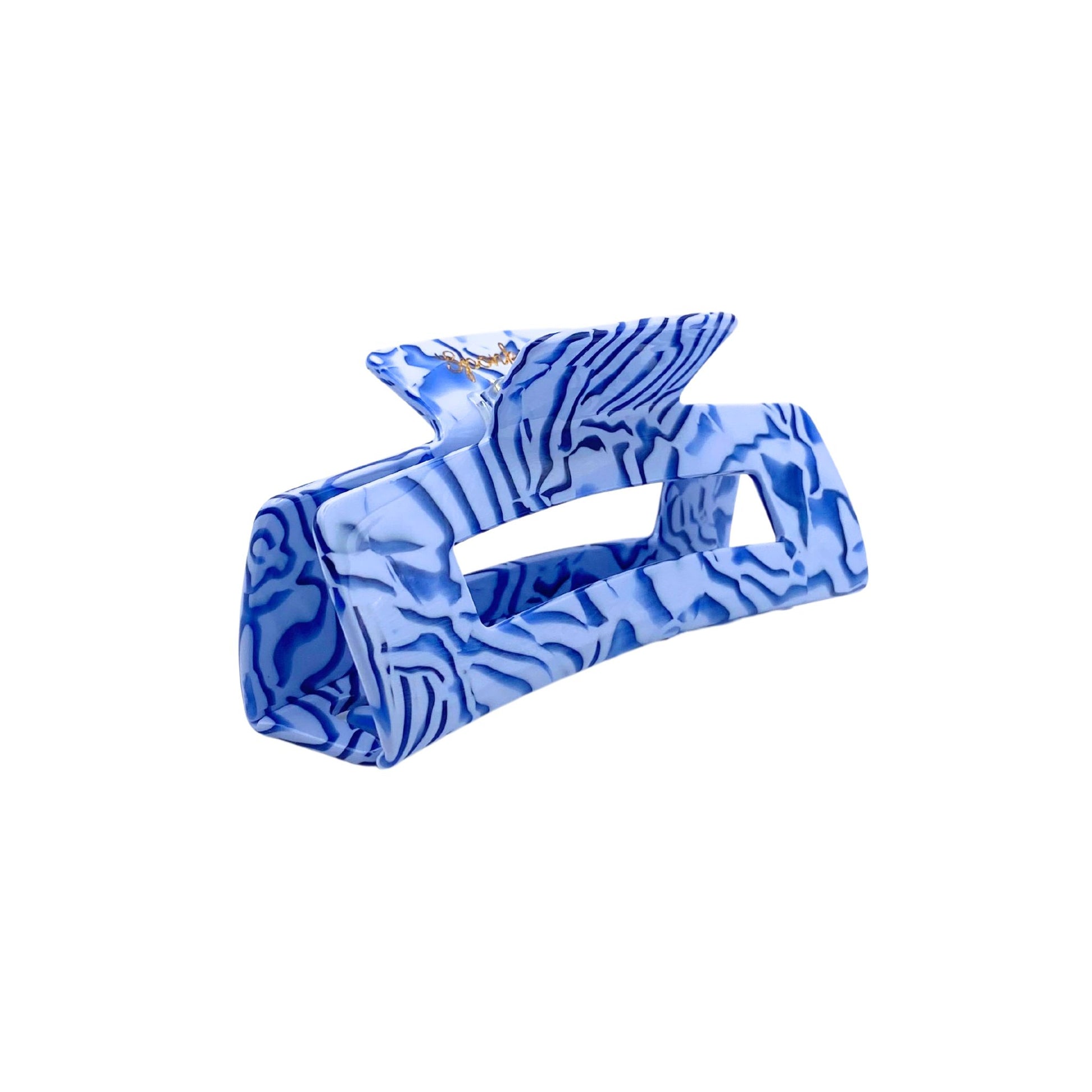 Haarklammer Edgy Midi Vanda Babyblau Blau Sponky